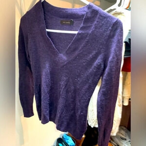 The Limited purple sweater